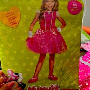 Minnie house toddler costume- dress and ears